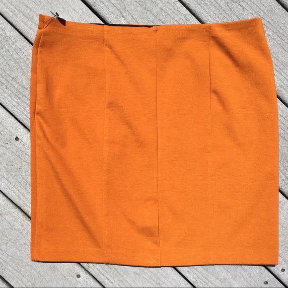 Pumpkin Spice Pencil Skirt - Picture 2 of 5
